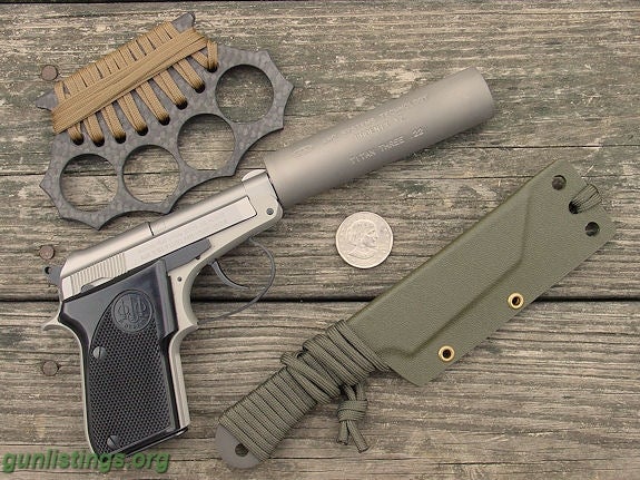 Pistols AWC TITAN THREE TITANIUM/BERETTA 21 TOMCAT .22LR PISTOL