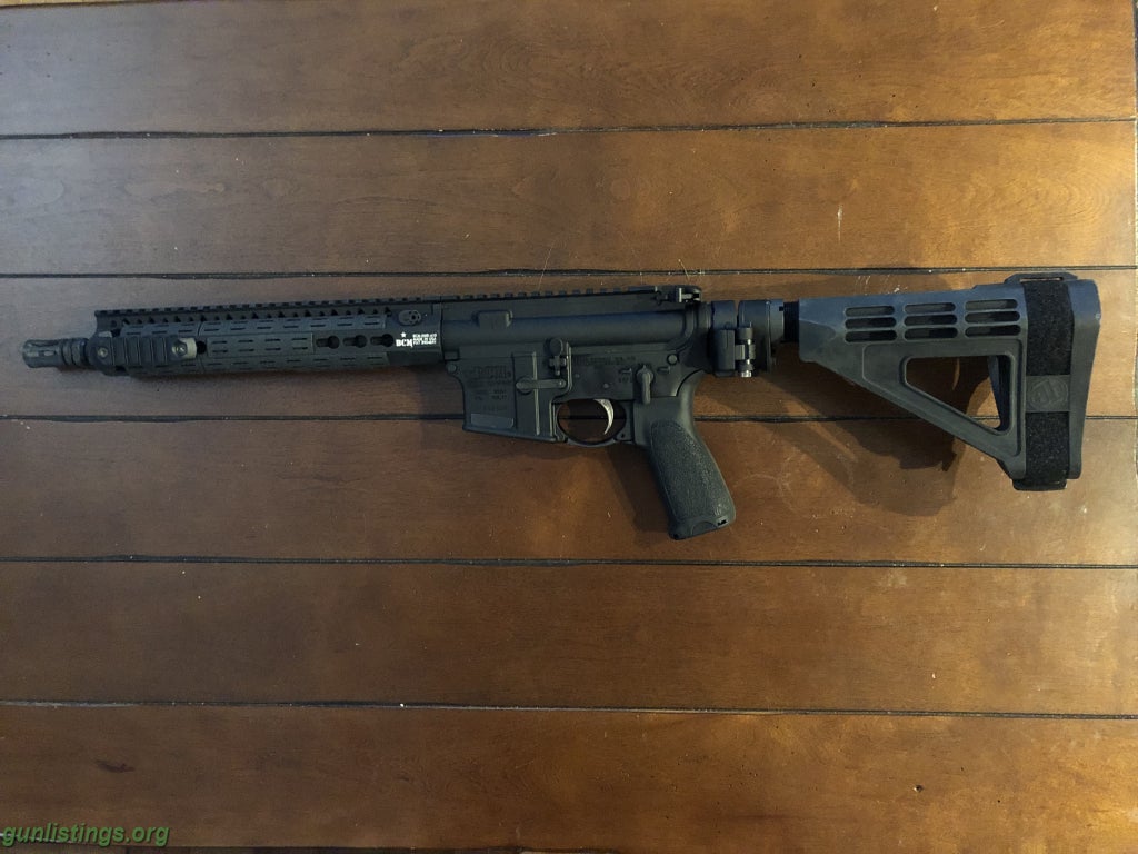 Pistols BCM RECCE-11 KMR-A PISTOL W/ LAW Folding Stock Adapter