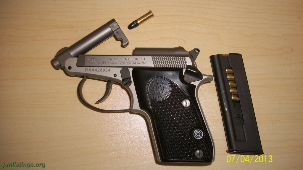 Pistols Beretta 21A Tip-barrel .22LR - TRADE PENDING