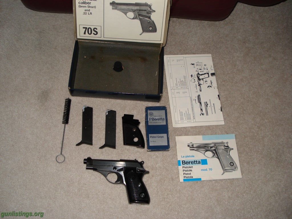 Pistols Beretta 70s