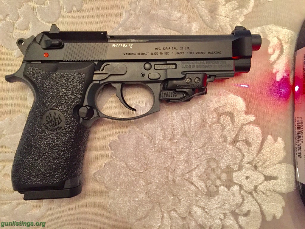 Pistols Beretta 92FSR In .22 LR With 5.9