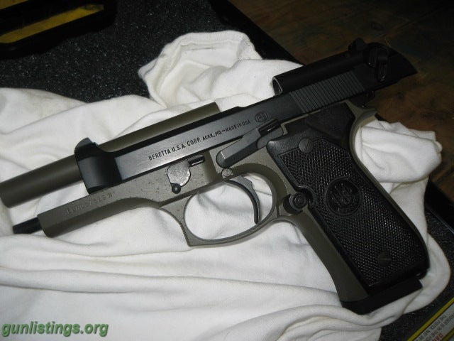 Pistols Beretta 96 40 Cal. Duracoated