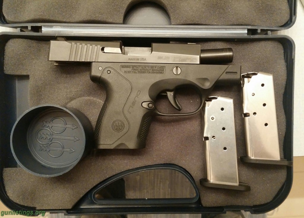 Pistols Beretta BU9 Nano 9mm