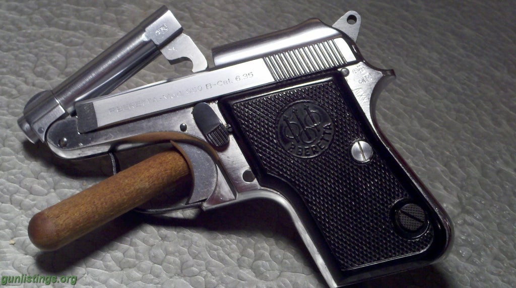 Pistols Beretta Jetfire 950 B 25 ACP Nickel Finish