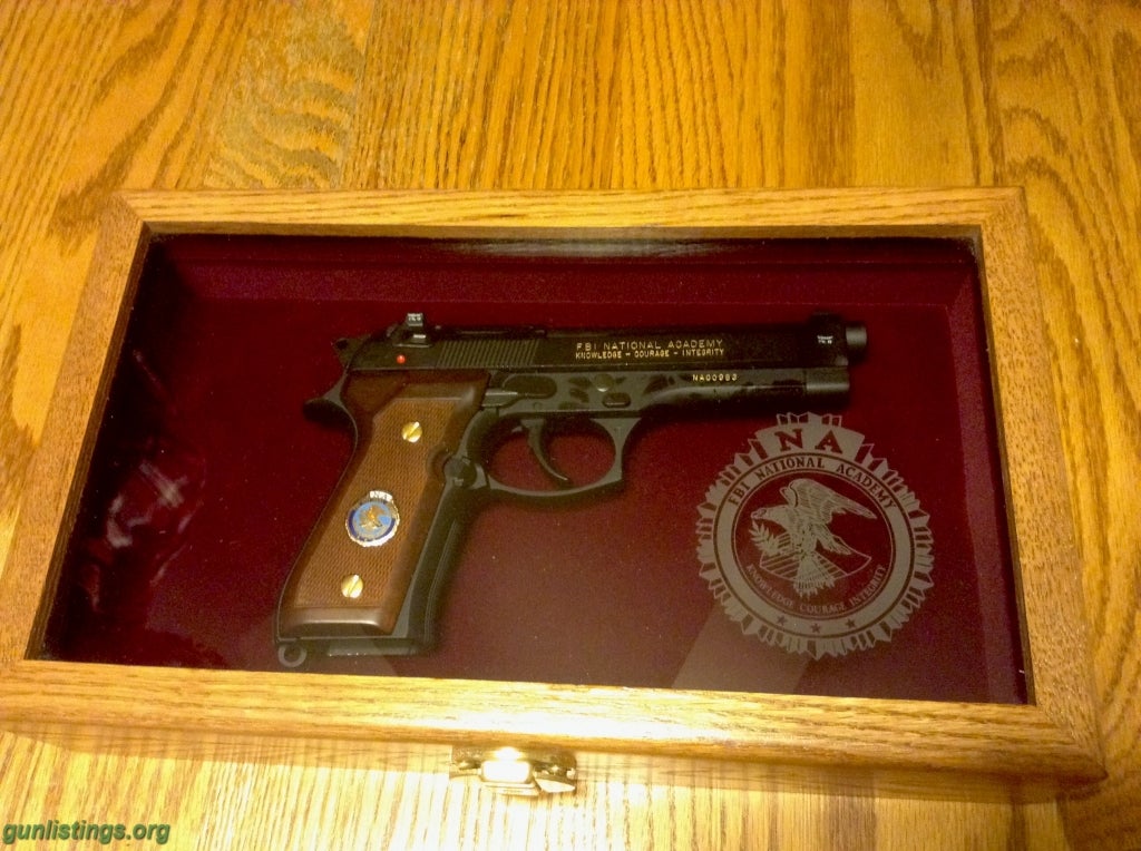 Pistols Beretta Model 92FS FBI National Academy