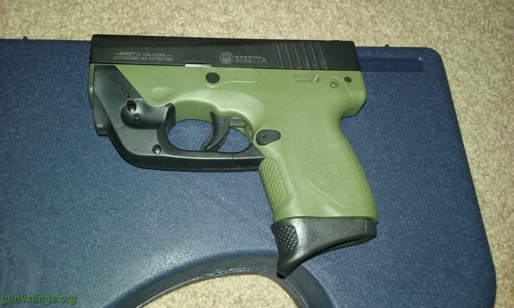 Pistols Beretta Nano 9mm With Laser Grip And Extras FS/FT