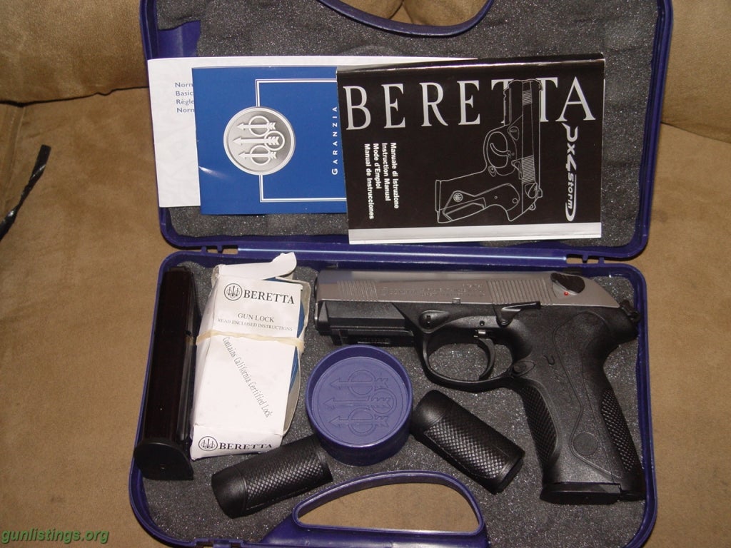 Pistols Beretta PX4 Storm INOX 9mm