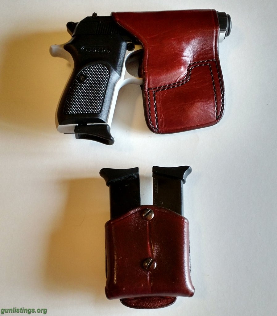 Pistols Bersa 380 W/Holster, 3 Mags/pouch