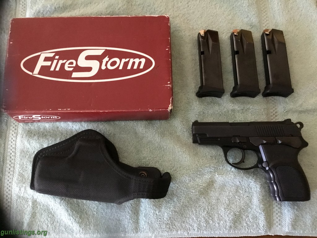 Pistols Bersa Mini 9 Firestorm