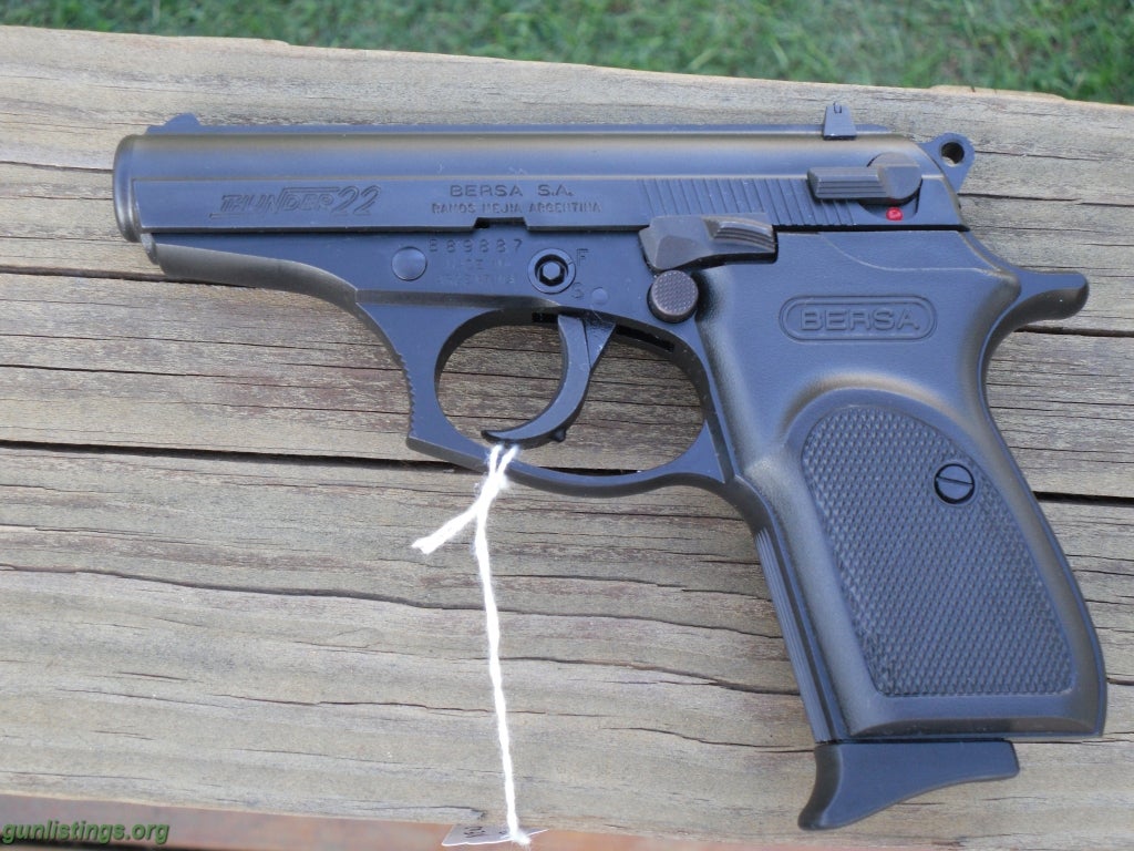 Pistols Bersa Thunder 22