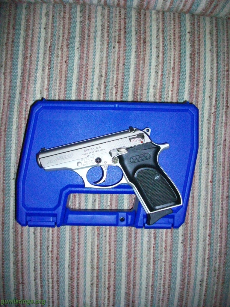 Pistols Bersa Thunder 380 Nickle Plus