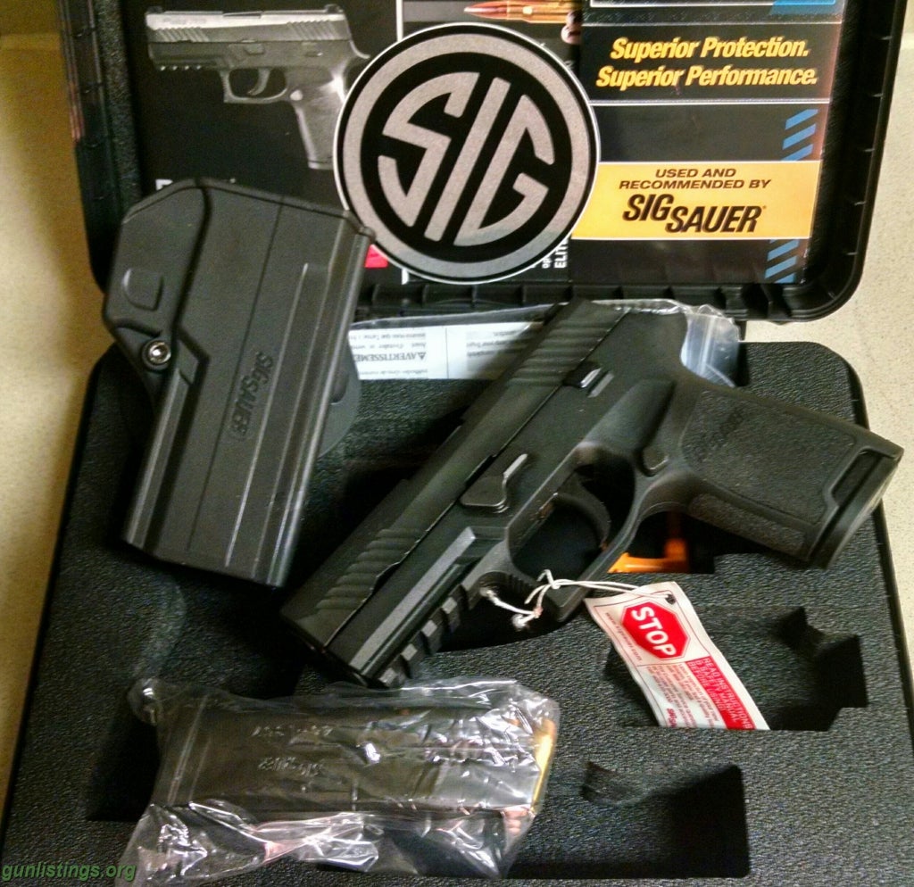 Pistols BNIB Sig Sauer P320c  In 357sig W/Siglite Night Sights