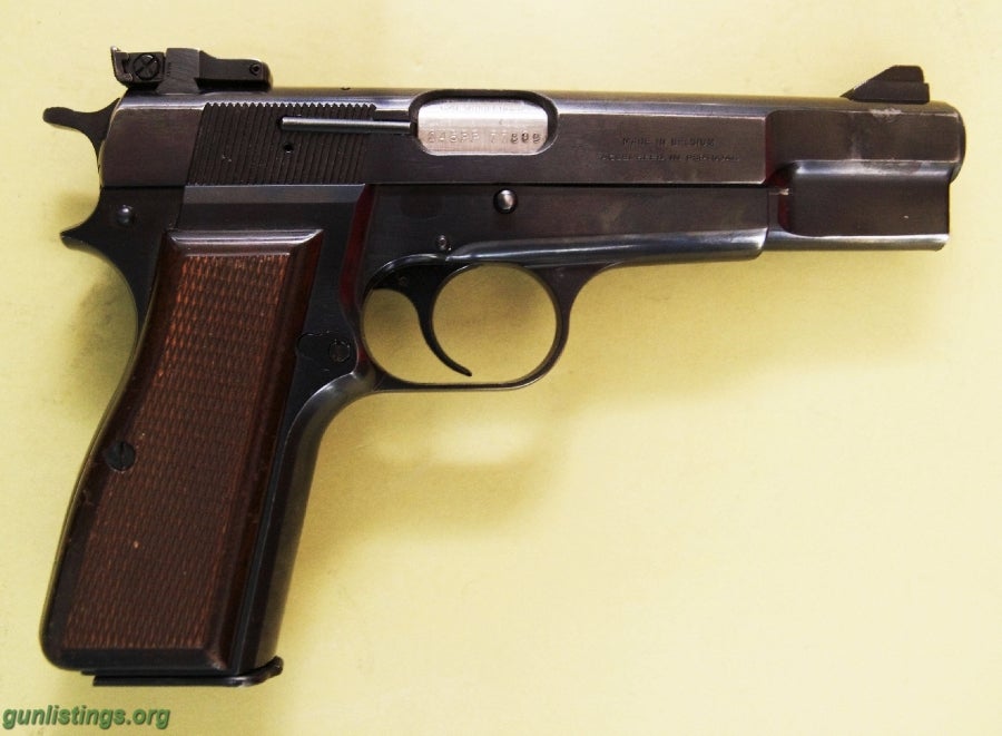 Pistols Browning Arms Co. -- Little Used Browning High Power