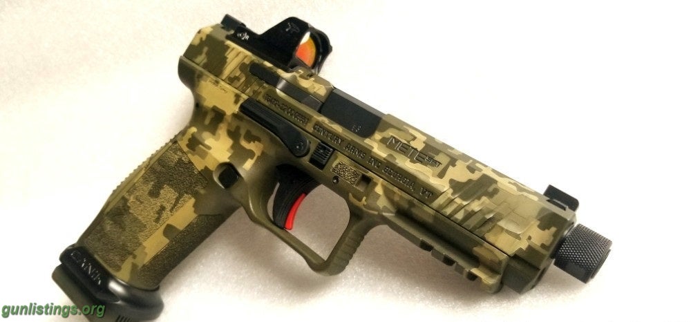 Pistols CANIK METE SFT GREEN DIGI CAMO 9MM