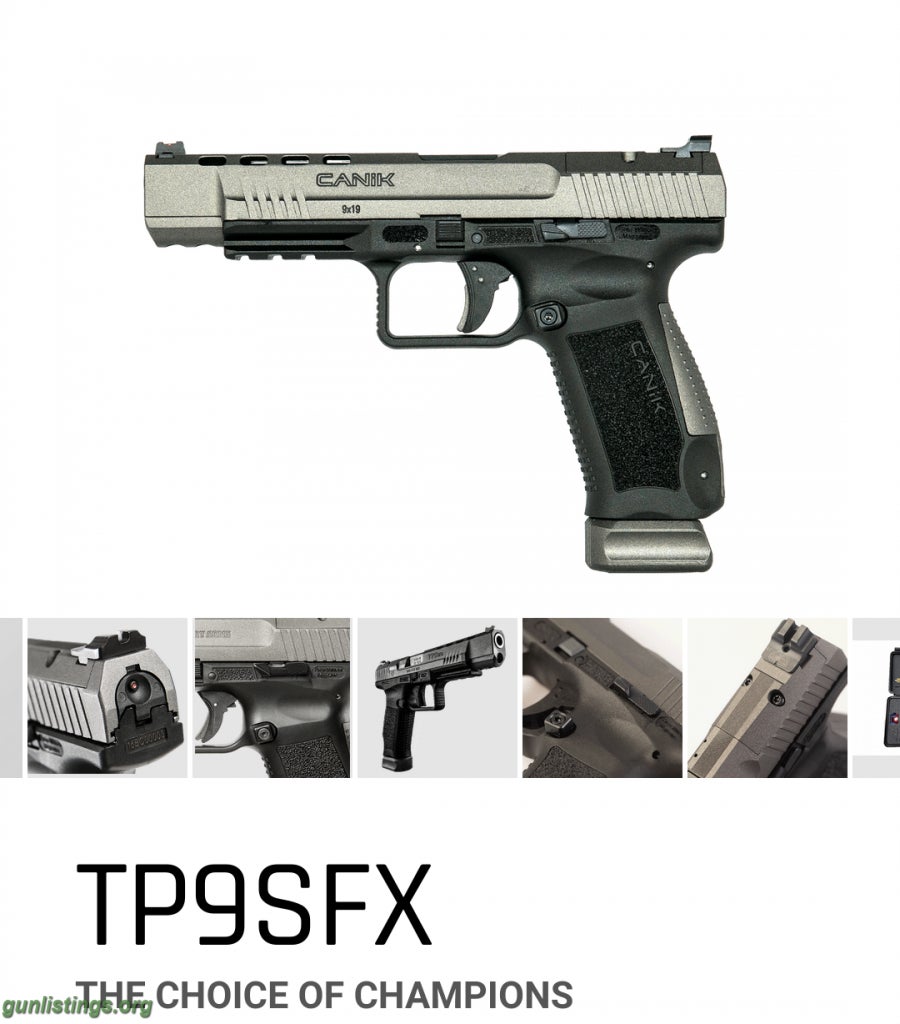 Pistols CANIK TP9SFx