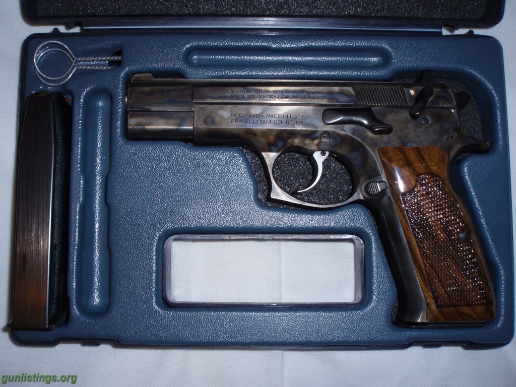 Pistols CASE HARDENED NICKEL STEEL 9mm Pistol