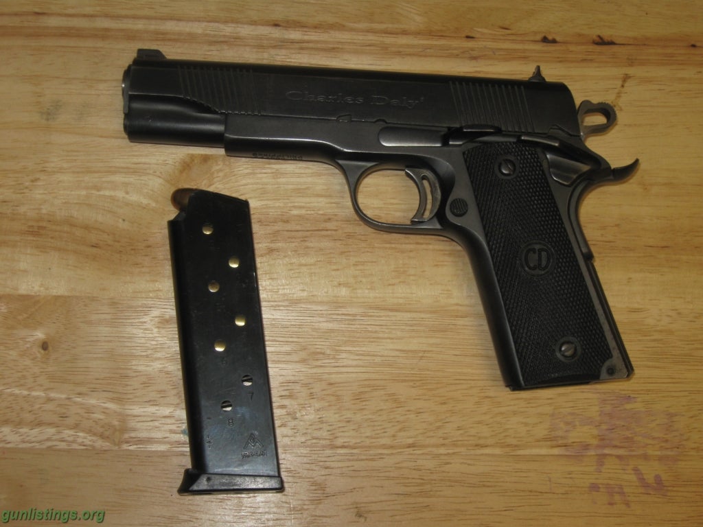 Pistols CHARLES DALY  45 CAL. (SOLD)