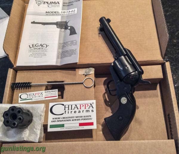 Pistols Chiappa 17 HMR Revolver