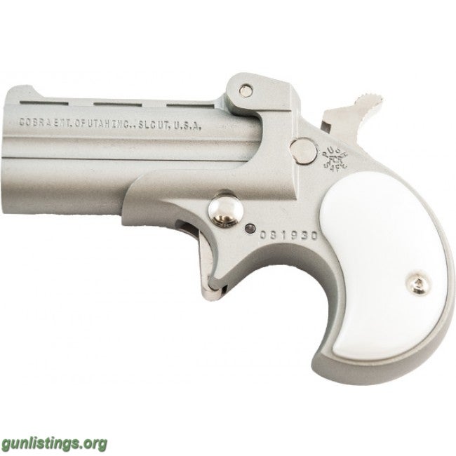 Pistols Cobra ENT Satin Derringer 22 LR - No CC Fees