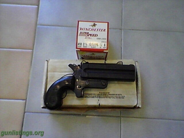 Pistols Cobray .45/.410 O/U Double Derringer