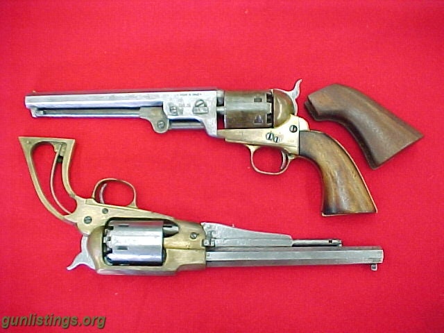 Gunlistings.org - Pistols Colt 1851 .36 Cal. & Remington .44 Revolvers