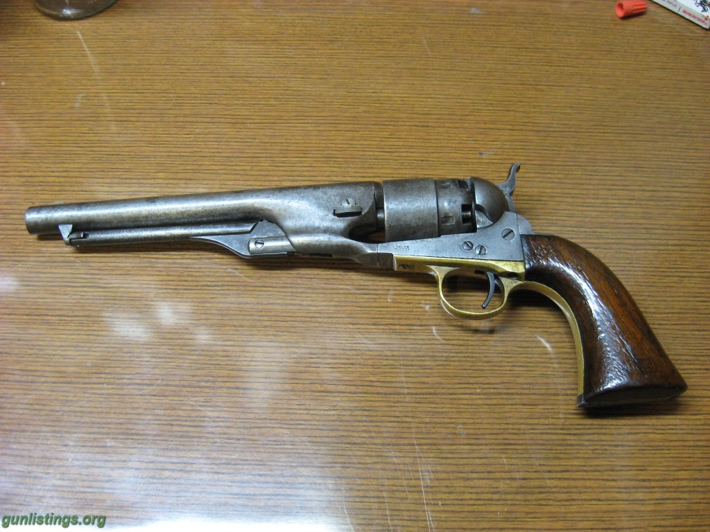 Pistols Colt 1860 Army Revolver (original)