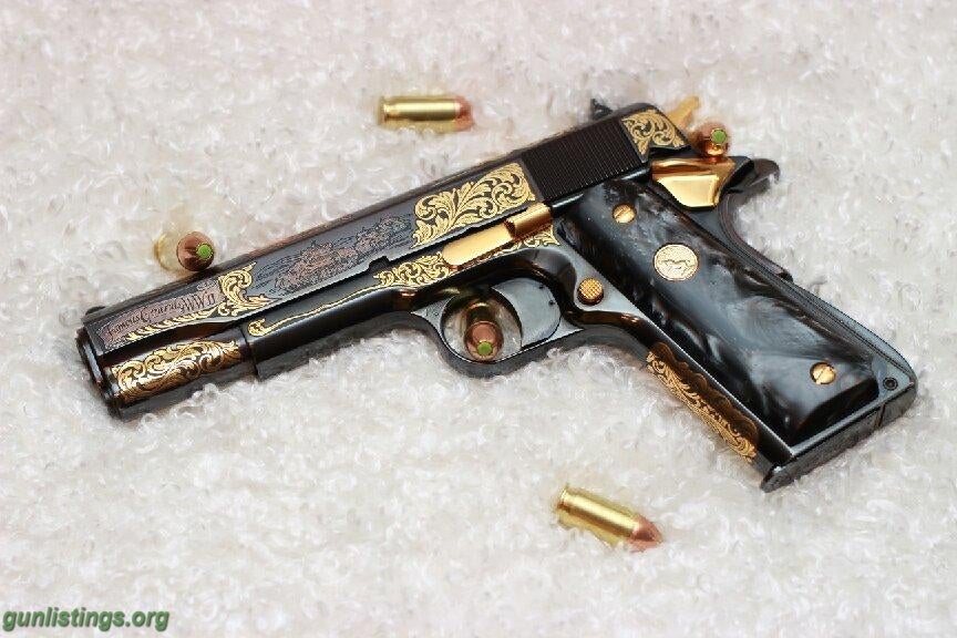 Pistols Colt 1911 WWII Commemorative