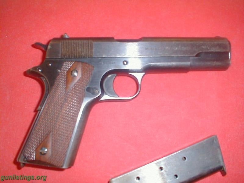 Pistols Colt -- 1911 WWI, US