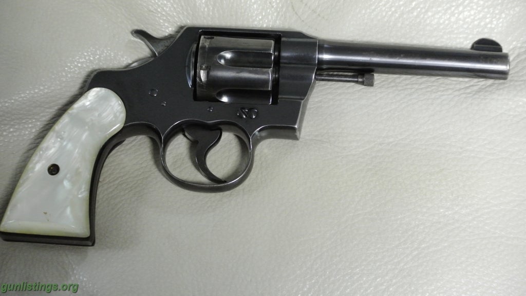 Pistols Colt Army 38 Special Revolver