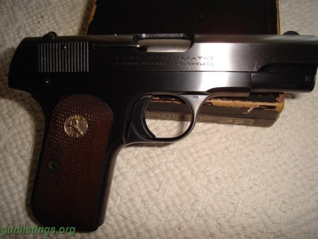 Pistols Colt Automatic Pistol