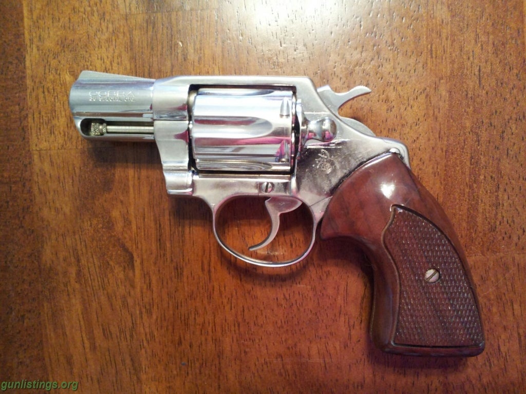 Pistols Colt Cobra 38 Special Nickel (sale Pending)