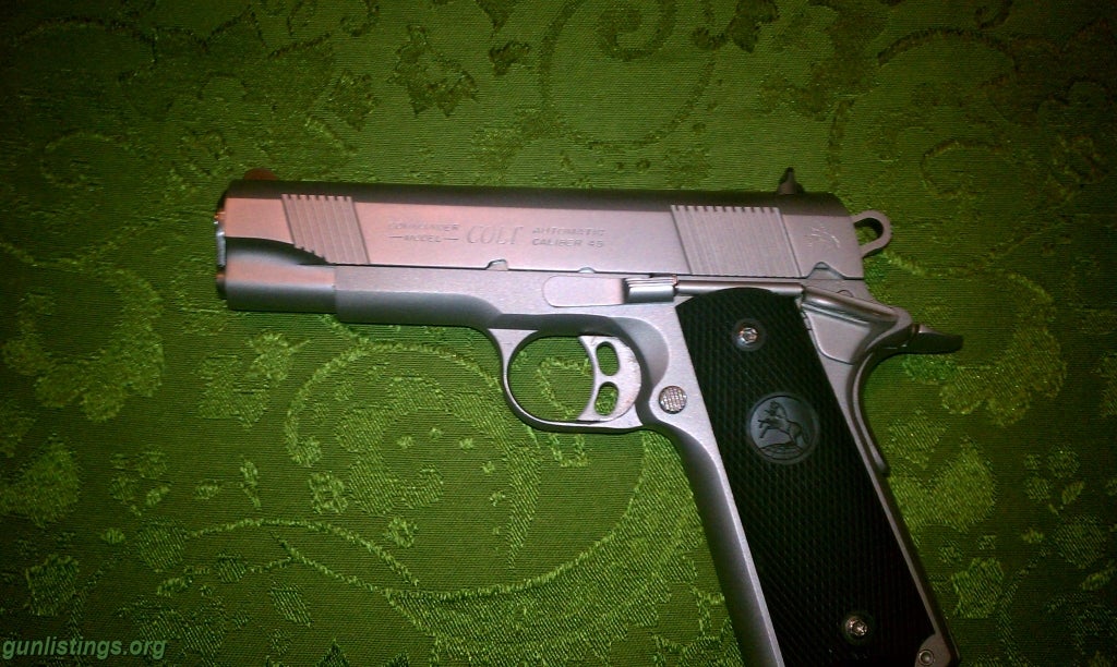 Pistols Colt Combat Commander Stainless