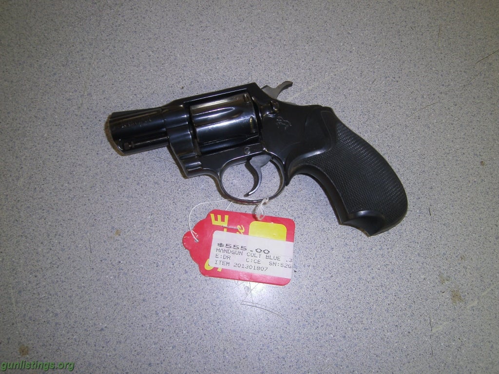 Pistols Colt Detective Special .38SPC