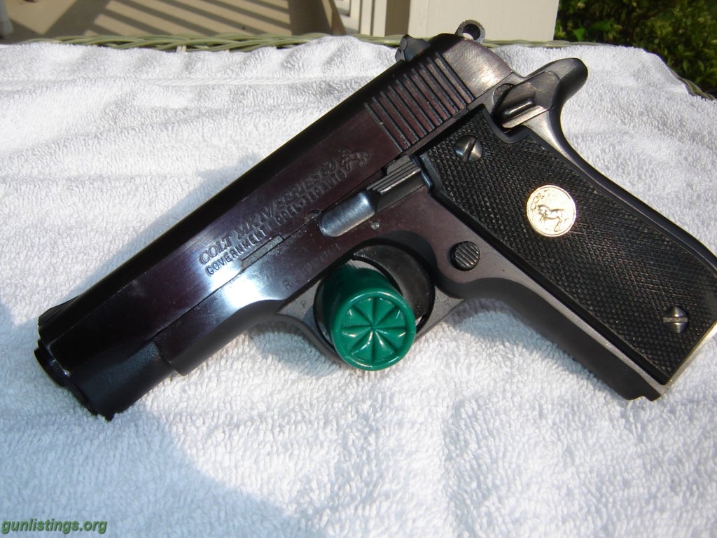 Pistols Colt Government .380