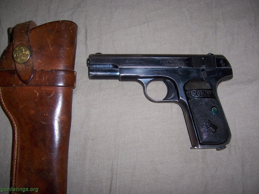 Pistols Colt Hammerless 1903 32 Auto