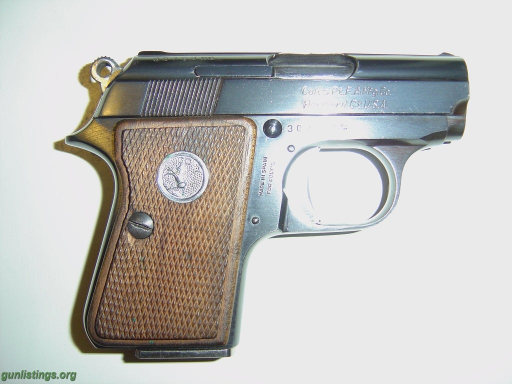 Pistols Colt Junior .25 Semi Auto