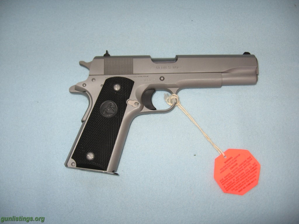 Pistols Colt M1991A1 Stainless (Low Serial #) Collectable