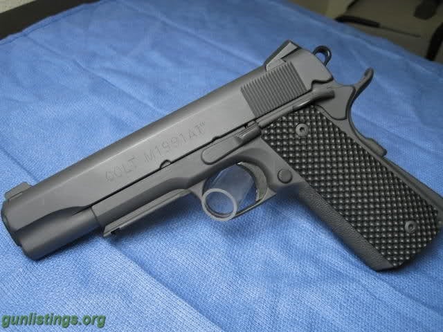 Pistols Colt M1991A1 Stainless Series 80