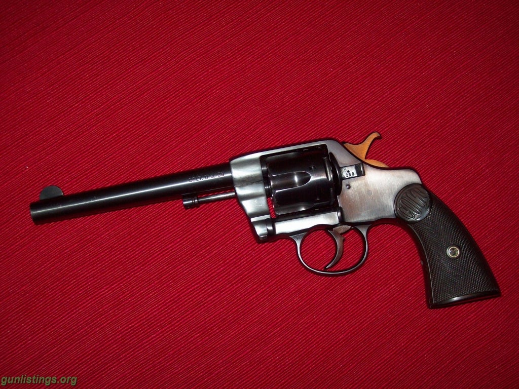 Pistols Colt Model 1903 New Army & Navy DA 38 Revolver