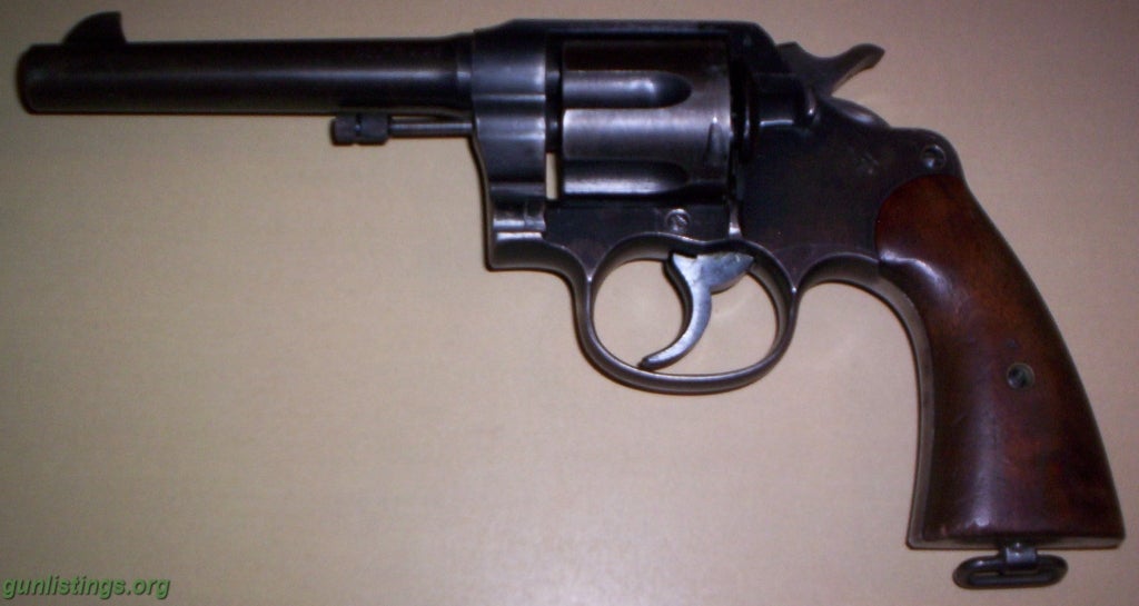 Pistols Colt Model 1917 DA .45 Caliber Revolver