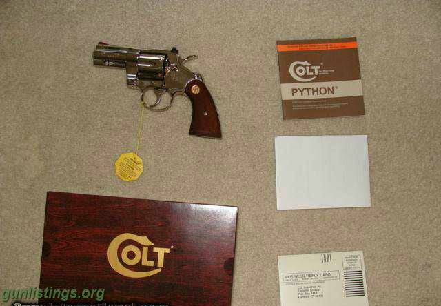 Pistols Colt Python 375 Mag LNIB