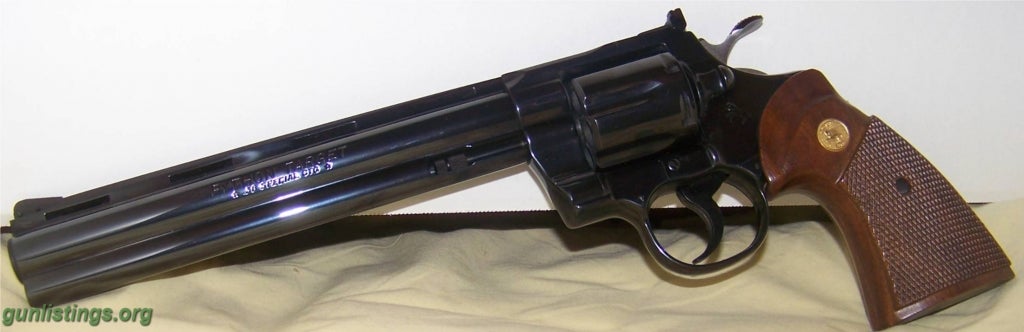 Pistols Colt Python 38 Special Target Pistol