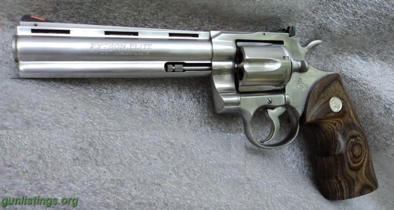 Pistols Colt Python Elite