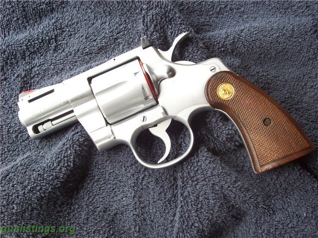 Pistols Colt Python HARD CHROME .357 Mag - 2 1/2