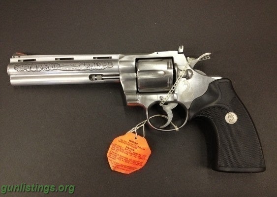 Pistols COLT Python Silver Snake 6 STS