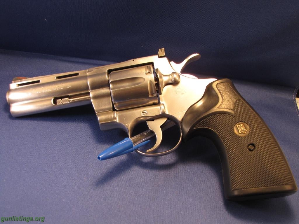 Pistols Colt Python Stainless 4 Inch