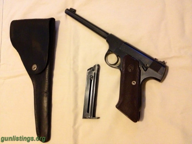 Pistols COLT WOODSMAN 22 PISTOL