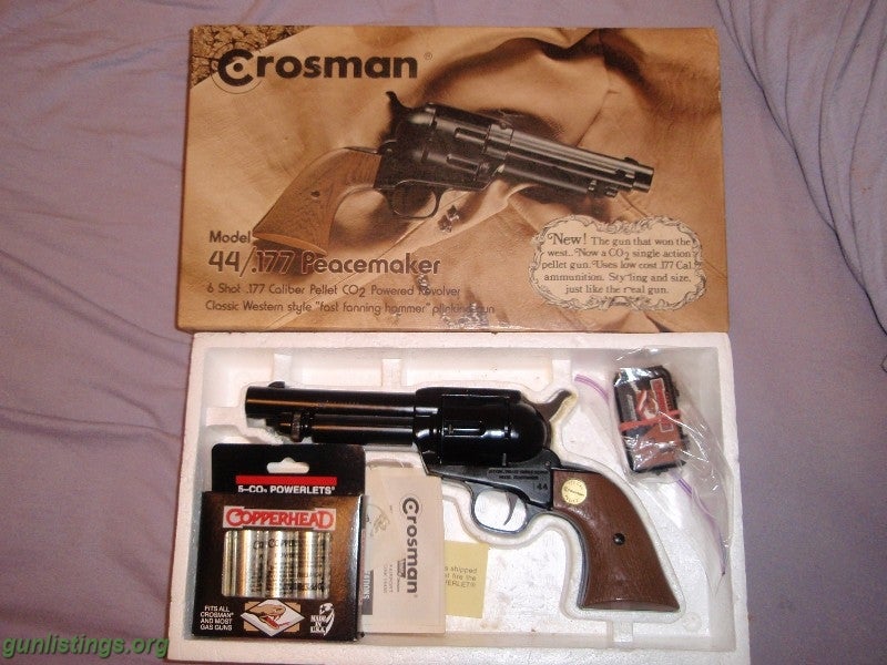 Pistols Crosman 44/.177 Peacemaker