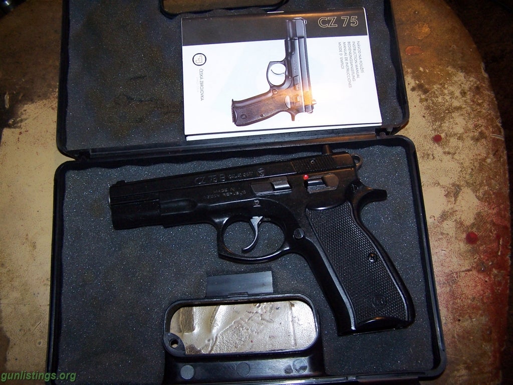 Pistols CZ75B,40 S&W