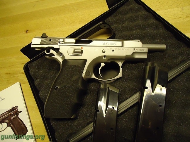 Pistols CZ 75 B Nickel Finish